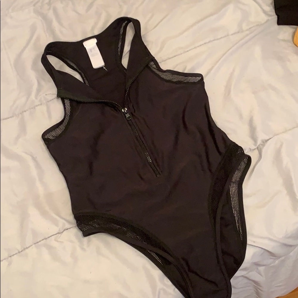 Black swimsuit
